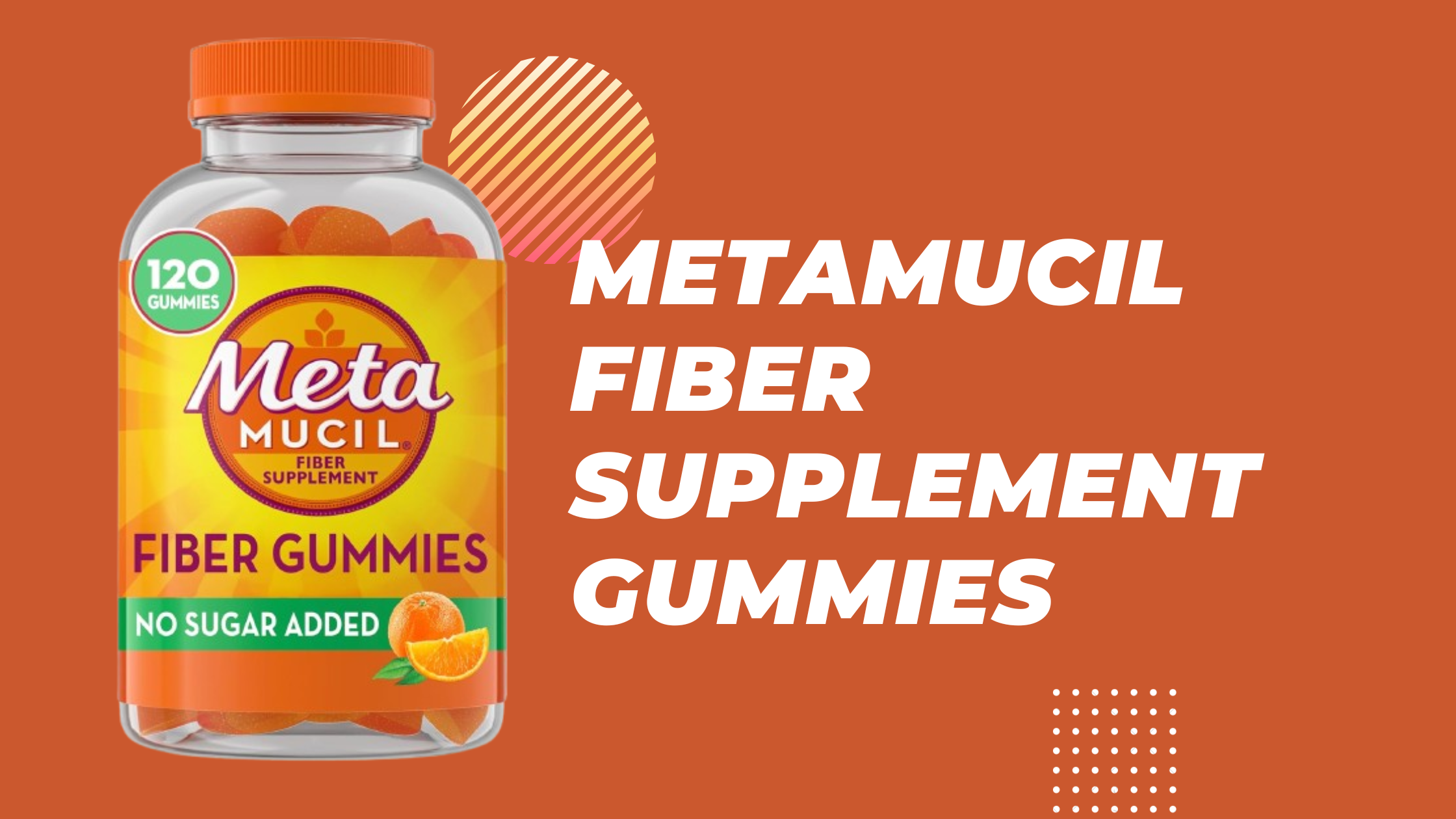 Metamucil Fiber Supplement Gummies